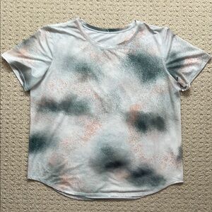 Lululemon Tie Dye Splatter T Shirt